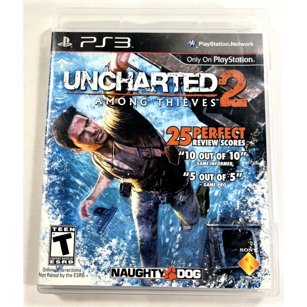 Uncharted 2: Among Thieves PlayStation 3 PS3 Complete with Manual Tested